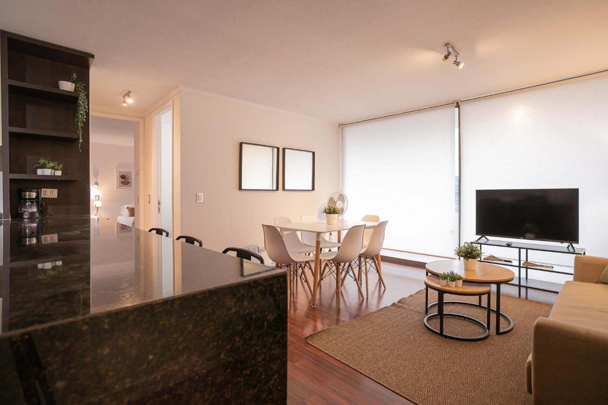 Disfruta El Lujo En Nuestro Departamento Apartamento Santiago